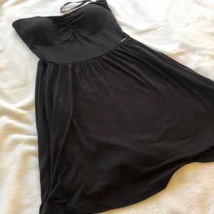 Guess strapless a line dress